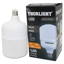 THORLIGHT 50W E27 TORCH T-SHAPE BEYAZ LED AMPUL T-50B (4247)