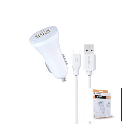 USB - TYPE-C ARAÇ - OTO ŞARJ SET 2.0A (4247) - 0