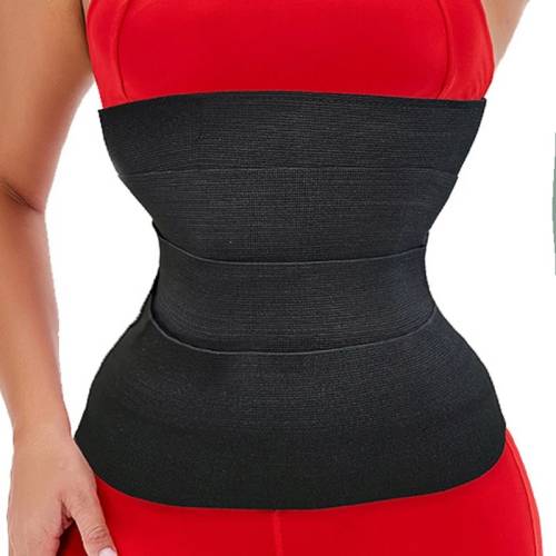 Waist Trainer İnceltici Zayıflatıcı Kum Saati 4m Sarma Bel Korse (4247) - 3