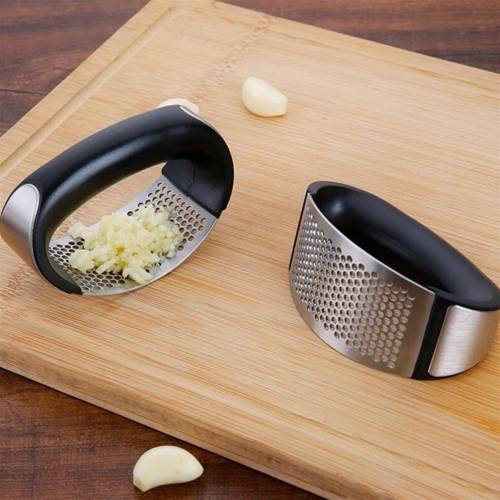 Yeni Sarımsak Ezici Paslanmaz Çelik Garlic Press (4247) - 0